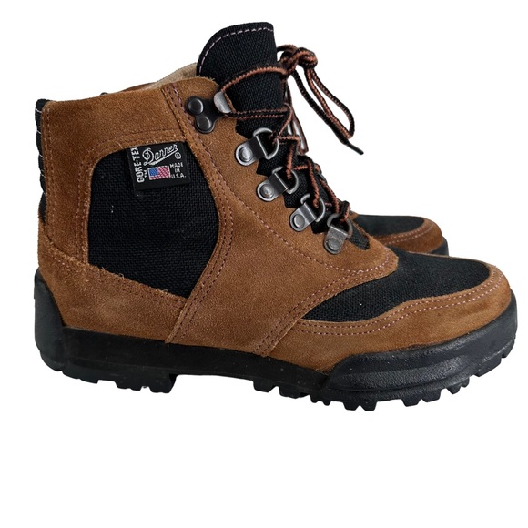 Danner Shoes Vintage 99 Danner Cross Brown Hiking Boots Made In Usa